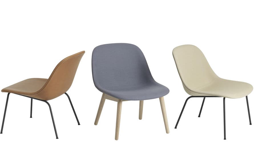 fiber lounge chair with wood base – thumbnail image #5