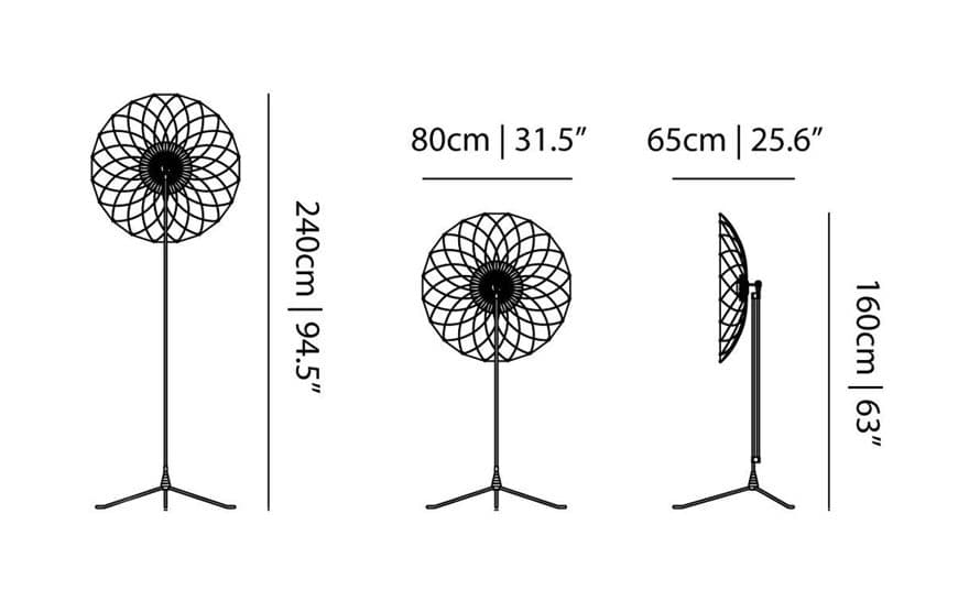filigree floor lamp – thumbnail image #13