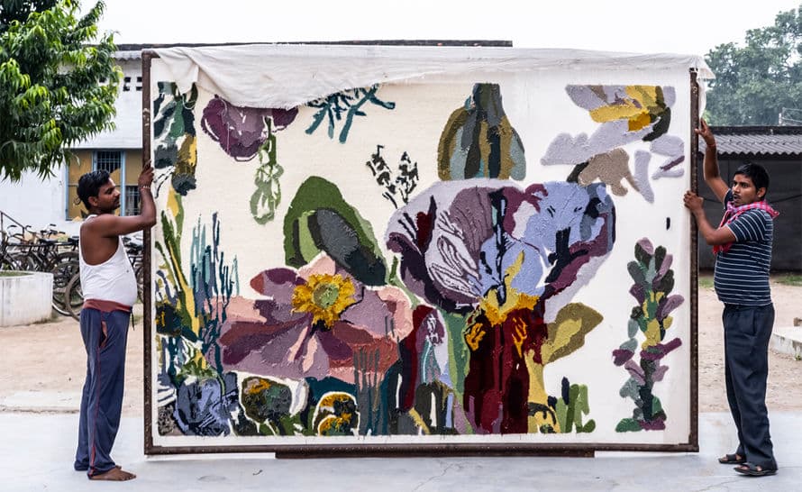 flora backyard rug – thumbnail image #2