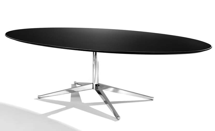 florence knoll 96" oval table – thumbnail image #2