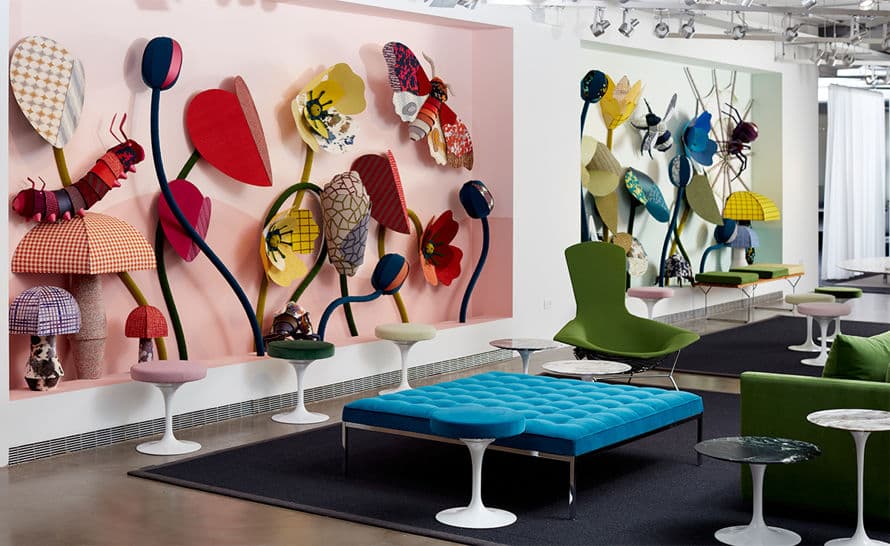 florence knoll relaxed large square bench – thumbnail image #5