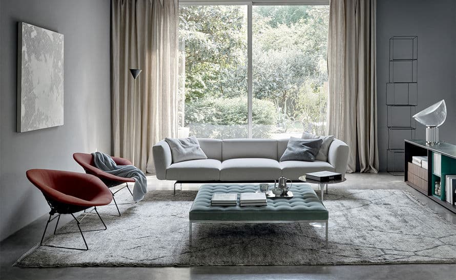 florence knoll relaxed large square bench – thumbnail image #7