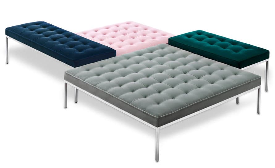 florence knoll relaxed large square bench – thumbnail image #8