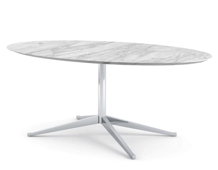 florence knoll 78" oval table – thumbnail image #2
