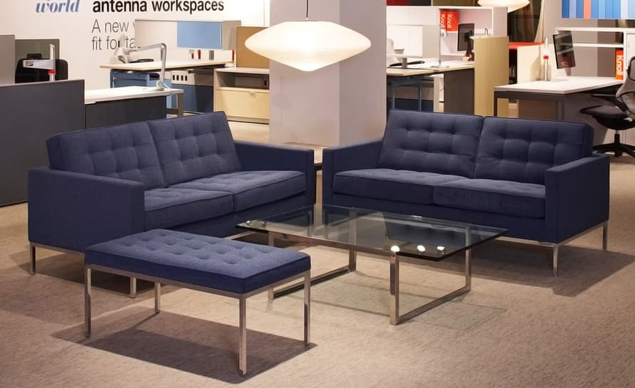 florence knoll two seat bench – thumbnail image #8
