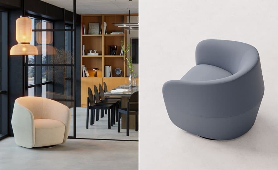 Fold Swivel Lounge – thumbnail image #5