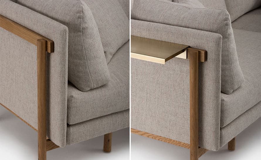 frame medium sofa with arms 766ma – thumbnail image #12