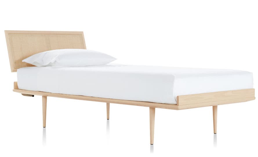 nelson thin edge bed with wood taper legs – thumbnail image #9