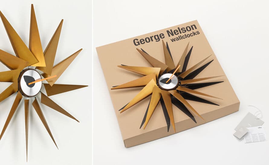 george nelson turbine clock – thumbnail image #5