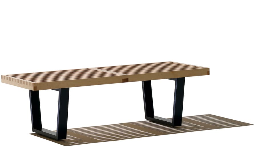 george nelson platform bench with wood base – thumbnail image #2