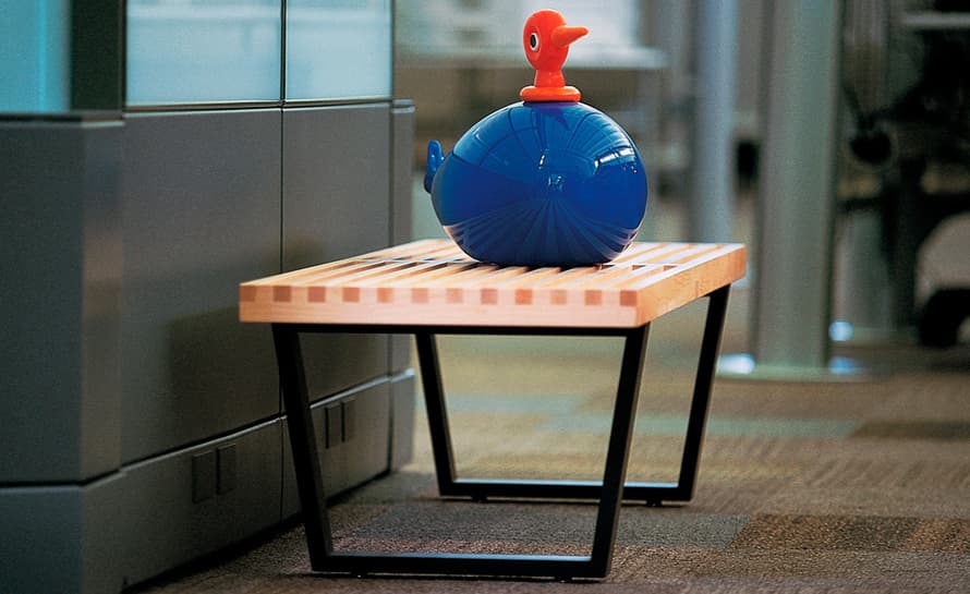 george nelson platform bench with wood base – thumbnail image #7