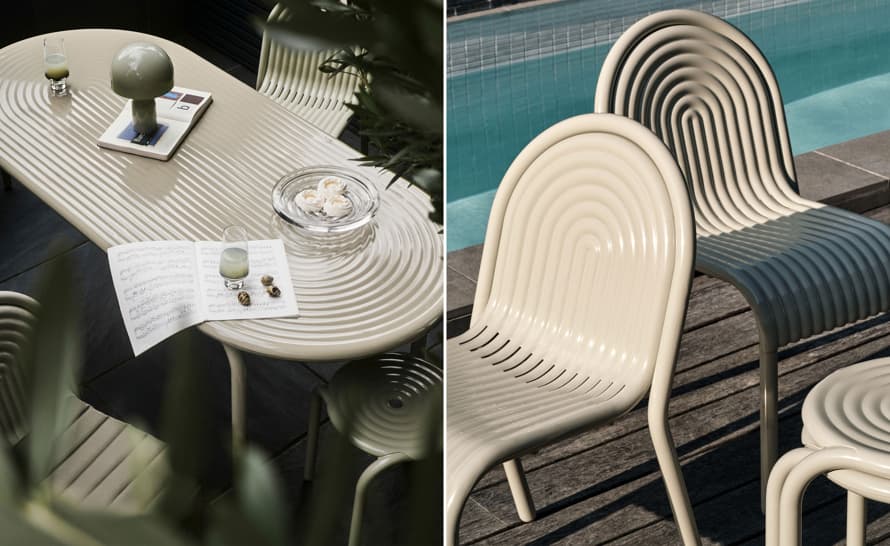 Groove Outdoor Stool Set of 2 – thumbnail image #13
