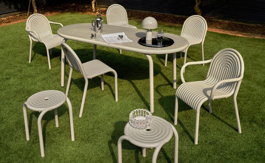 Groove Outdoor Stool Set of 2 – thumbnail image #8
