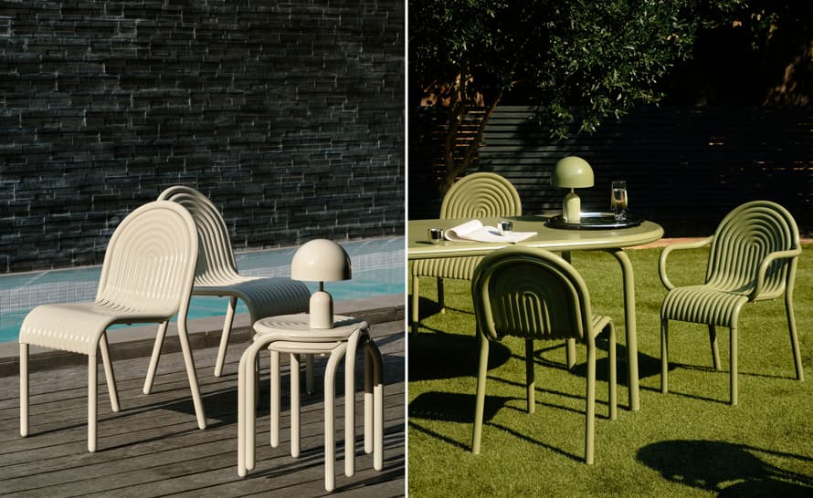 Groove Outdoor Stool Set of 2 – thumbnail image #9