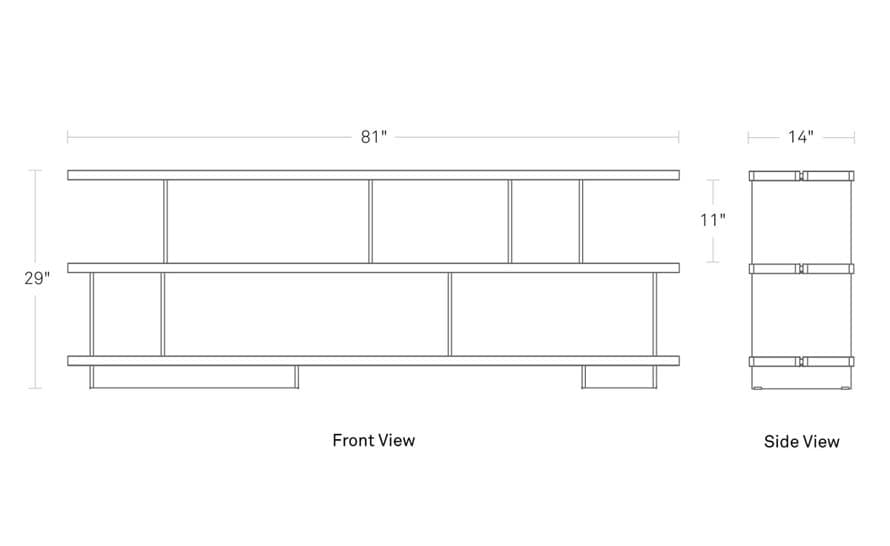 happy day shelving 3 shelf unit – thumbnail image #7
