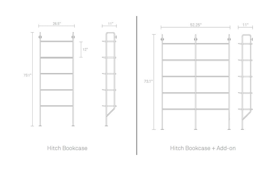 hitch bookcase – thumbnail image #7