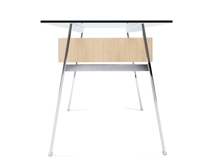 homework 1 desk with glass top – thumbnail image #5