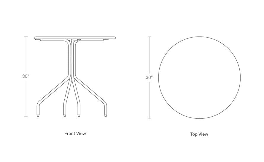 hot mesh cafe table – thumbnail image #4