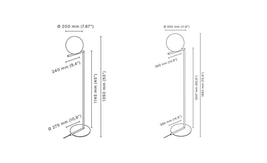 ic f floor lamp – thumbnail image #8