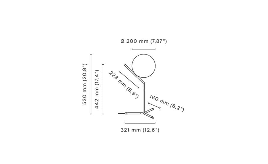 ic t1 high table lamp – thumbnail image #8