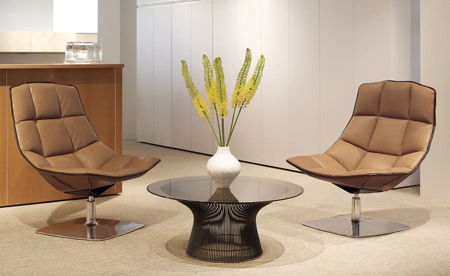 jehs+laub pedestal lounge chair – thumbnail image #6
