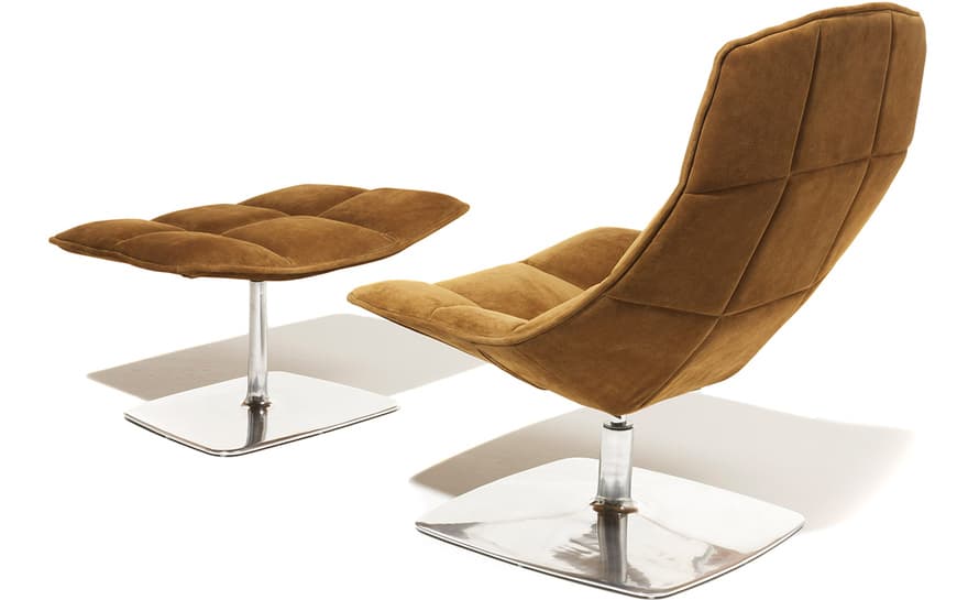 jehs+laub pedestal lounge & ottoman – thumbnail image #2