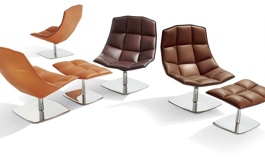 jehs+laub pedestal lounge & ottoman – thumbnail image #5