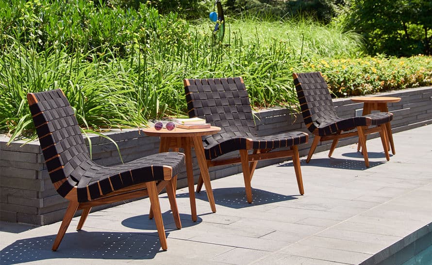 jens risom outdoor lounge chair – thumbnail image #6