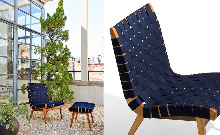 jens risom outdoor ottoman – thumbnail image #7