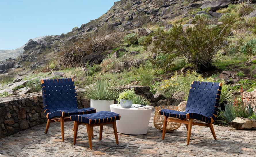 jens risom outdoor ottoman – thumbnail image #8