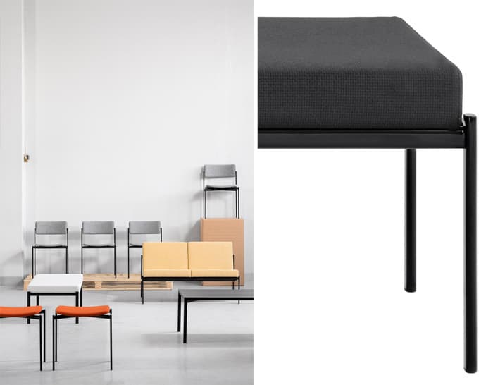 kiki 2-seater bench – thumbnail image #2