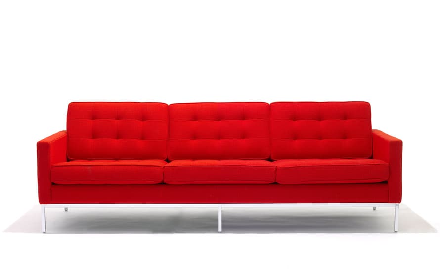 florence knoll 3 seat sofa – thumbnail image #1