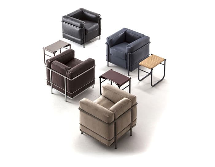 LC2 Armchair with down cushions – thumbnail image #6