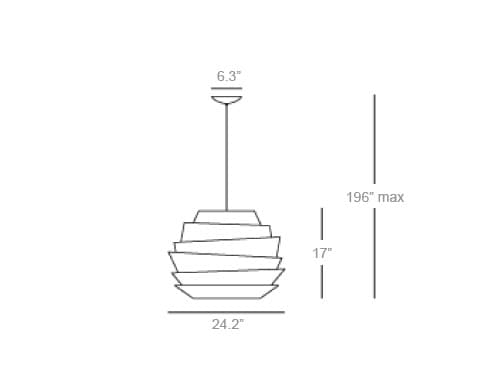 le soleil suspension lamp – thumbnail image #4