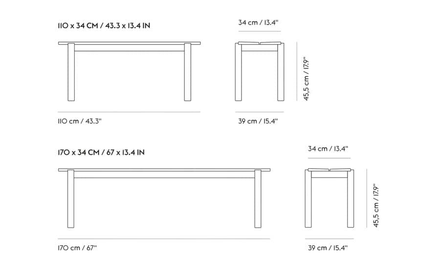 linear steel bench – thumbnail image #14