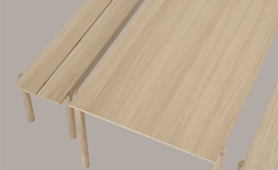 linear wood table – thumbnail image #13