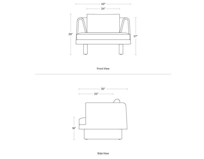 Loophole Outdoor Lounge Chair – thumbnail image #8