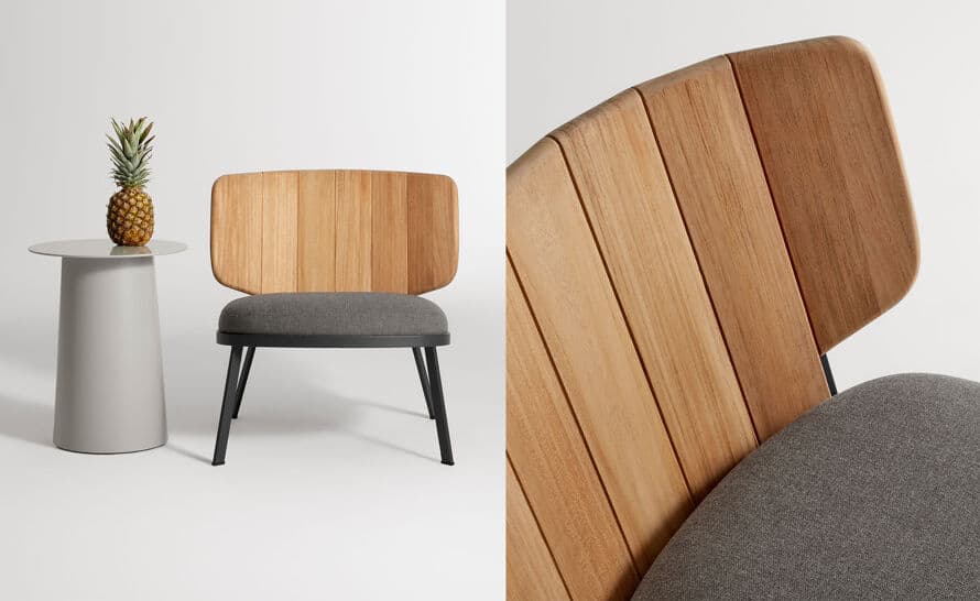 low fade outdoor lounge chair – thumbnail image #7