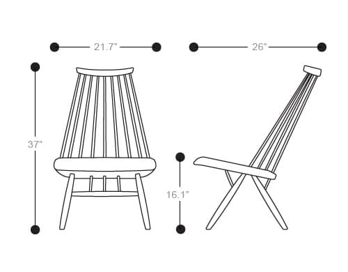 mademoiselle lounge chair – thumbnail image #6