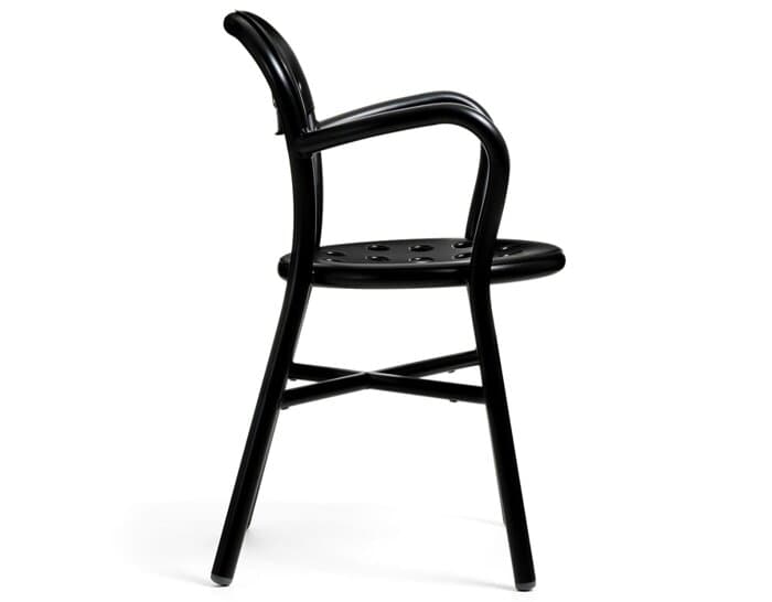 Pipe Stacking Chair with arms – thumbnail image #3