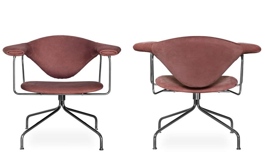 masculo swivel base lounge chair – thumbnail image #6