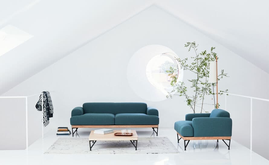matthew hilton armstrong two seat sofa 386m – thumbnail image #8