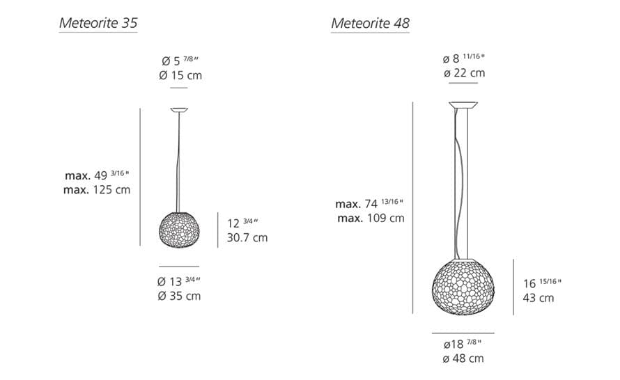 meteorite suspension lamp – thumbnail image #4