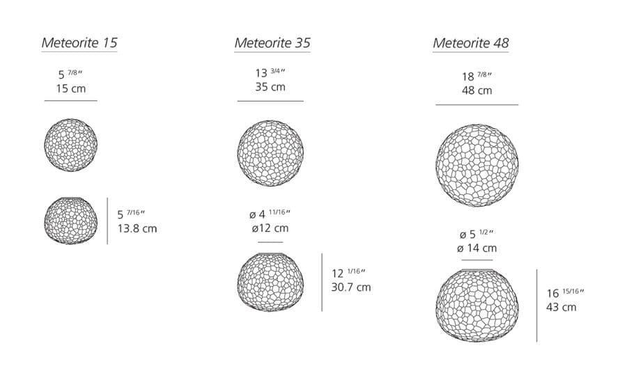 meteorite wall/ceiling light – thumbnail image #4