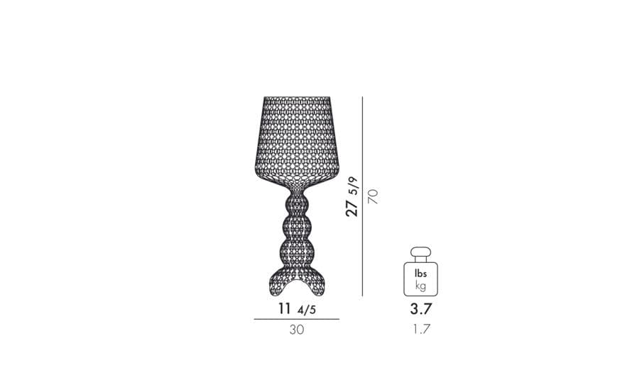 mini kabuki table lamp – thumbnail image #11