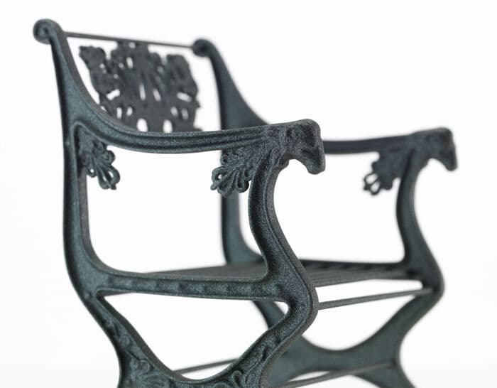 miniature garden chair – thumbnail image #2