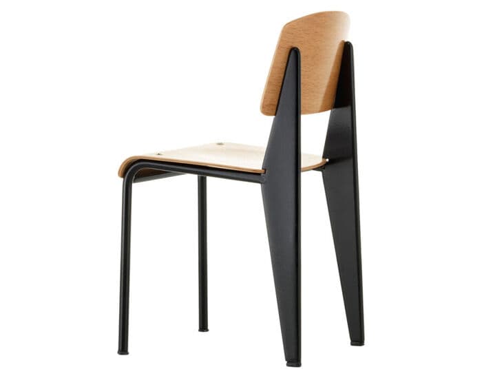 miniature jean prouvé standard chair – thumbnail image #1