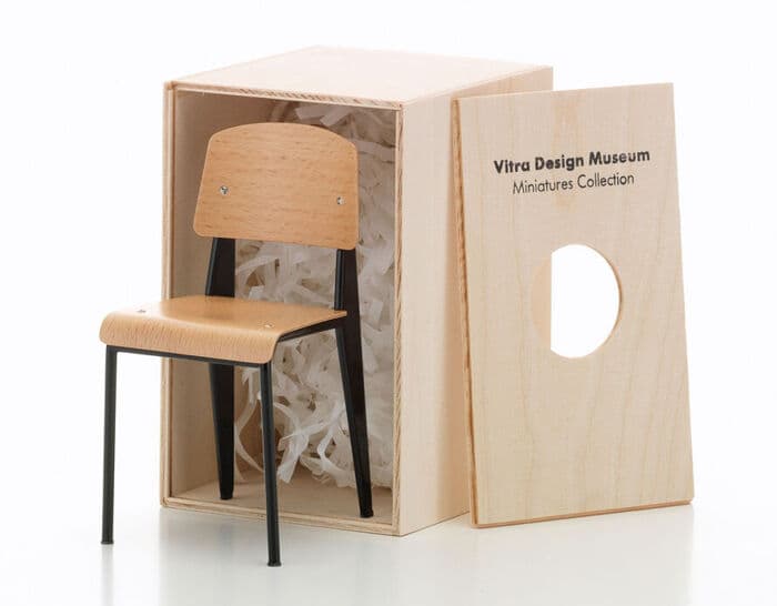 miniature jean prouvé standard chair – thumbnail image #2