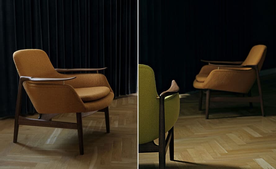 Model 53 Chair with Cushion – thumbnail image #11