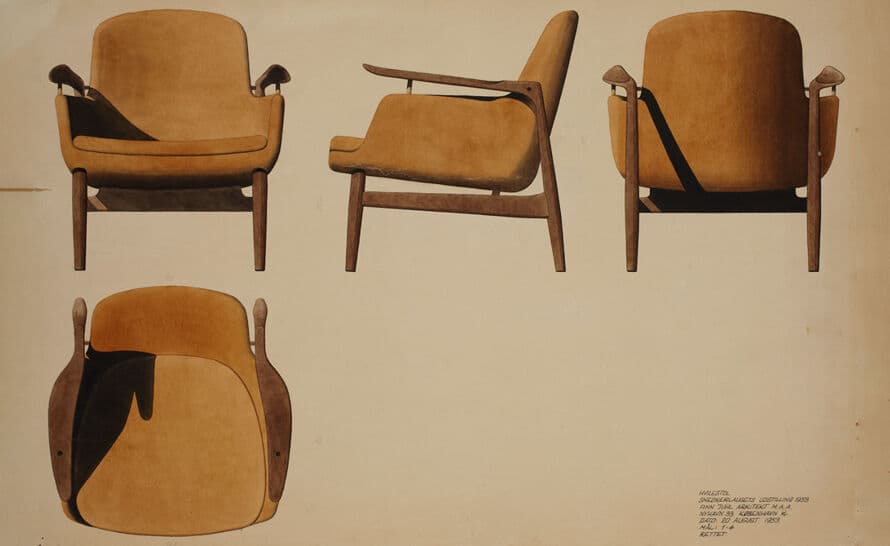 Model 53 Chair with Cushion – thumbnail image #17